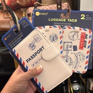 Amica - Passport Holder & Luggage Tags